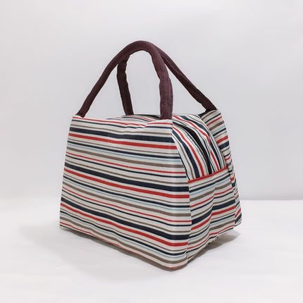 Oxford cloth printed lunch box bag new fashion casual ladies portable lunch bag hand mummy bag cartoon cute