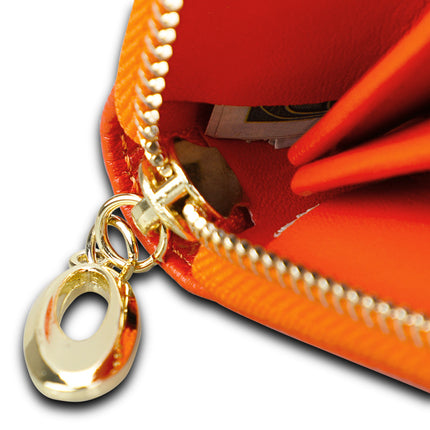 Women's Leather Wallet Long Creative Women's Wallet Multi-card Card Bag Zipper Clutch Gift Wholesale