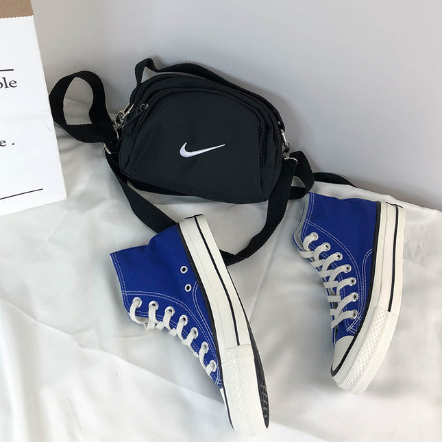 Spring 2024 New Classic Korean Canvas Shoes Women's Trendy All-match Student Classic High-top Board Shoes Couple's Casual Shoes