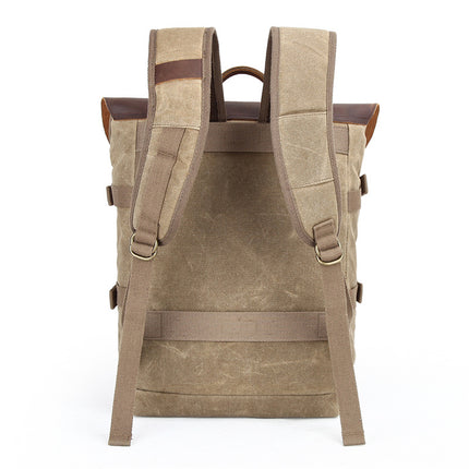 Seven-Color Cotton Retro Backpack Photography Bag Slr Camera Bag Waterproof Batik Canvas Fashionable Digital Camera Backpack