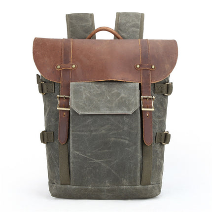 Seven-Color Cotton Retro Backpack Photography Bag Slr Camera Bag Waterproof Batik Canvas Fashionable Digital Camera Backpack