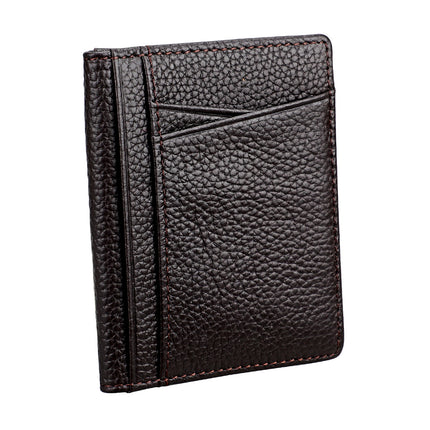 Factory direct men's leather driver's license holster multi-card card holder card holder ultra-thin driving license holster