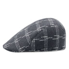 Gray plaid / One size fits all, suitable for head circumference 56-58cm