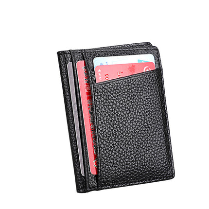 Factory direct men's leather driver's license holster multi-card card holder card holder ultra-thin driving license holster
