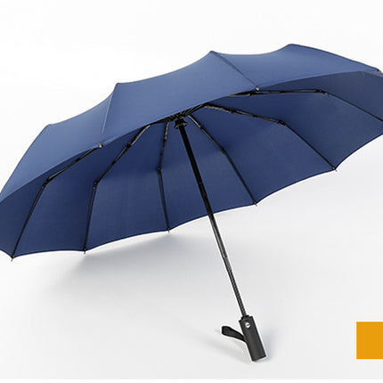 Umbrella, Thickened and Enlarged, for Women, Dual-Use for Sun and Rain, One-Touch Folding, Wholesale, Sunshade, Hot-Selling Rain Gear, Automatic Folding Sun Umbrella