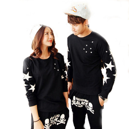 New products a generation of women's autumn and winter clothing lovers women's long sleeve Korean T-shirt sweater women's jacket tide wholesale