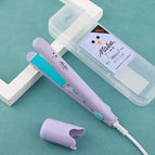 Transparent anti-scald cover + purple-blue plastic box