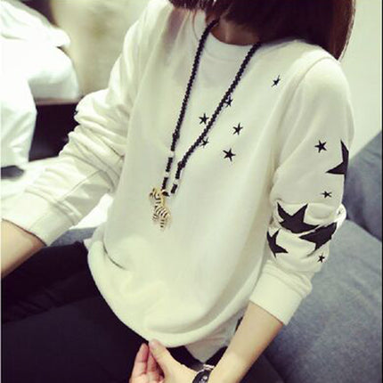 New products a generation of women's autumn and winter clothing lovers women's long sleeve Korean T-shirt sweater women's jacket tide wholesale