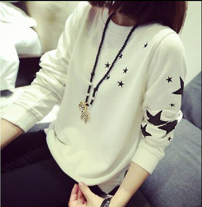 New products a generation of women's autumn and winter clothing lovers women's long sleeve Korean T-shirt sweater women's jacket tide wholesale
