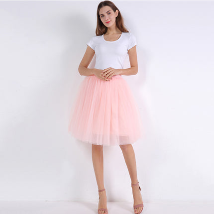 skirt Summer Amazon Explosive skirt skirt tulle skirt Mesh skirt Gauze skirt