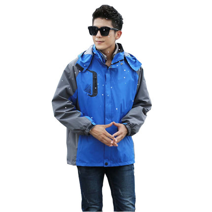 Three-in-one detachable assault clothing logistics express auto repair overalls cold-resistant custom printing logo