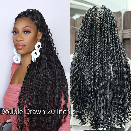 Boho Braids Human Hair Bulk Braiding Hair Water Wave Human Hair Unprocessed Remy Bulk Hair No Weft Bundle Hair For Braiding