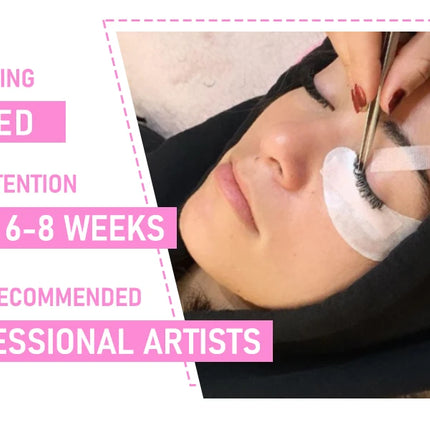 VEYES INC Eyelash Extension Glue 0.5-1 Sec Drying (0.17fl.oz / 5ml) Up to 8 Weeks Retention Adhesive Salon Use for Lash  Tech