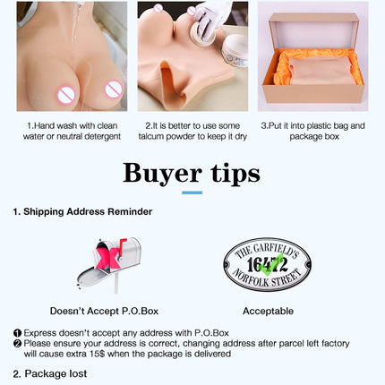 U-CHARMMORE New Process With Bloodshot Design Soft Silicone Breast Forms No-Oil Realistic Boobs For Transvestites