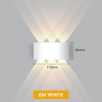 White-6W / China Mainland / White light - 6000K|Waterproof IP65
