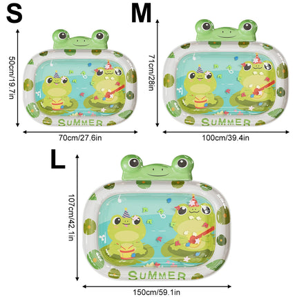 1PC Water Mat  Inflatable Water Play Pad  Sensory Tummy Time Mat for Floor Play  Inflatable Play Mat Early Development Activity