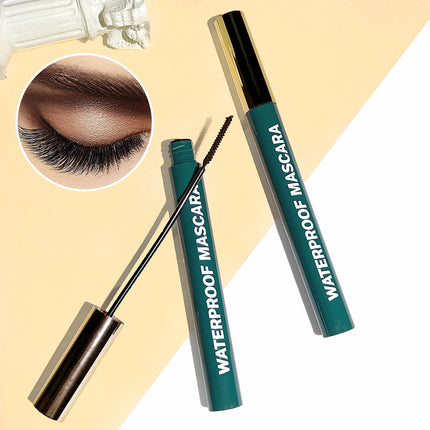 The Berg Honey Mascara is waterproof, long, curled, and the brush tip doesn't blend and dries quickly