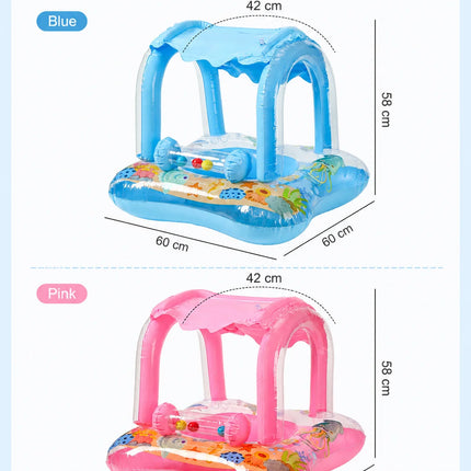 1PC Floating Objects in  Swimming Pool, Free Swimming, Super Buoyancy, with Sunshade, Styles, Play with Floating Objects
