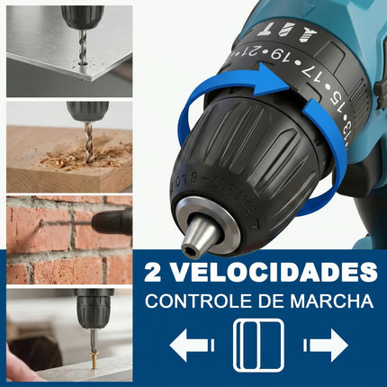 21V Impact Drill Driver Kit / Perceuse Visseuse 21V