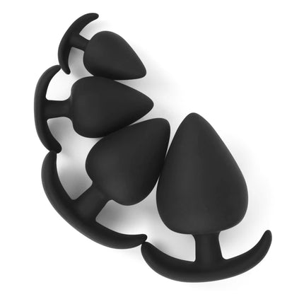 Anal Plug Safe Silicone Dildo Anal Butt Plugs G Spot Stimulation Unisex Wearable Stopper Adults Sex Toys for Men/Women