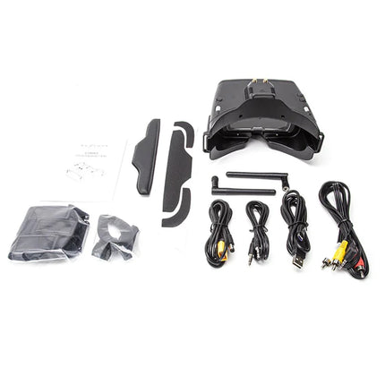 SKYZONE Cobra X V4 FPV Goggles 5.8GHz 48CH Receiver 1280x720 Head Tracker Video Glasses for RC Cars FPV Drones Fixed-wing
