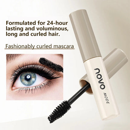 Black Mascara, Waterproof & Long-Lasting, Volumizing and Curling, Suitable for Mascara Base and Everyday Look