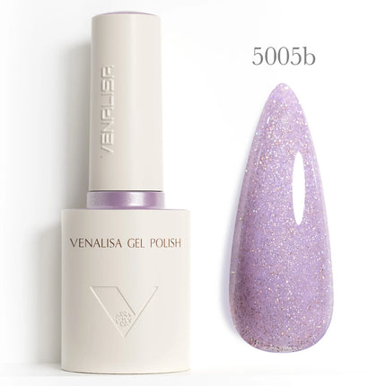 VENALISA 10ml Nail Gel Polish 108Colors HEMA/TPO Free UV LED SoakOff Long Lasting High Gloss Base TopCoat for Salon DIY Manicure