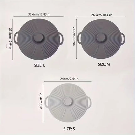 Silicone bowl LIDS, microwave splash LIDS, reusable heat-resistant LIDS, suitable for bowls, plates, POTS, pans, stove tops, ove