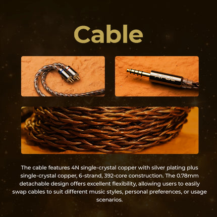 AFUL Performer 8S HiFi Earphones 1DD+6BA+1Passive Radiator+1Micro Planar In-ear Wired Headphone Music Earbud IEM AFUL P8S HiFiGo