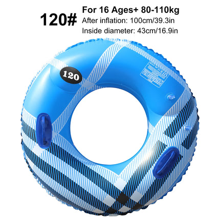 1PC Inflatable Swim Ring, Adult Pool Float, Floats for Lake Floating Adults, Summer Beach Water Toy Vacation Pool Party Ring
