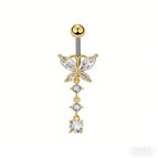 Golden Butterfly / 10mm Steel Bar