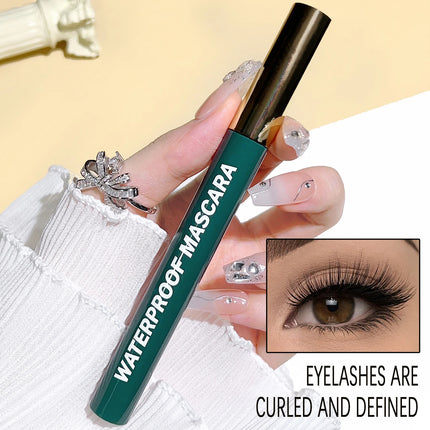The Berg Honey Mascara is waterproof, long, curled, and the brush tip doesn't blend and dries quickly