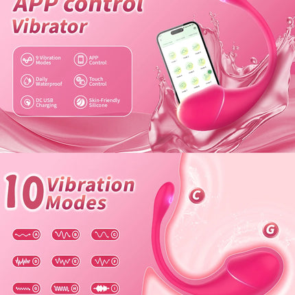 Wireless Bluetooth G Spot Vibrator Anal Vaginal Clit Stimulator Wear Panties Vibrating Egg Dildo Masturbator Sex Toys for Women