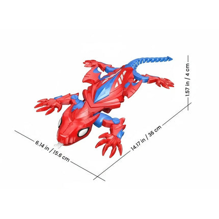 Hotfree Wall Crawler Gecko Lizard, Rechargeable Remote Control Robot Kids Toys, Spider RC Wall Climbing Funny Prank Toys