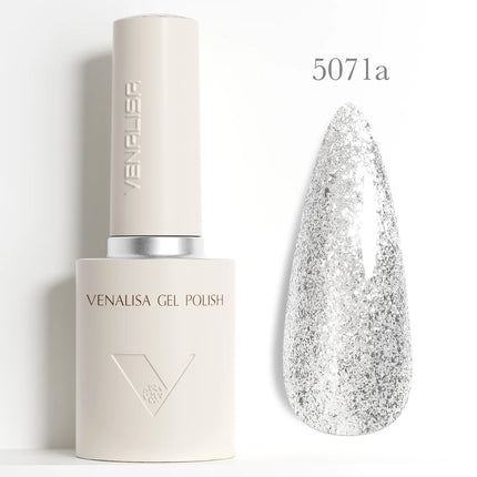 VENALISA 10ml Nail Gel Polish 108Colors HEMA/TPO Free UV LED SoakOff Long Lasting High Gloss Base TopCoat for Salon DIY Manicure