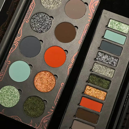 Shellwe Makeup · x Ghoul Co branded Series Nocturnal Flame Night Flame Eye Shadow Disk Chameleon Gothic Eyeshadow