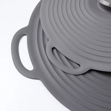 Silicone Bowl Lids, Microwave Splash Lids, Reusable Heat-Resistant Lids, Suitable for Bowls, Plates, Pots, Pans, Stove Tops, Ove