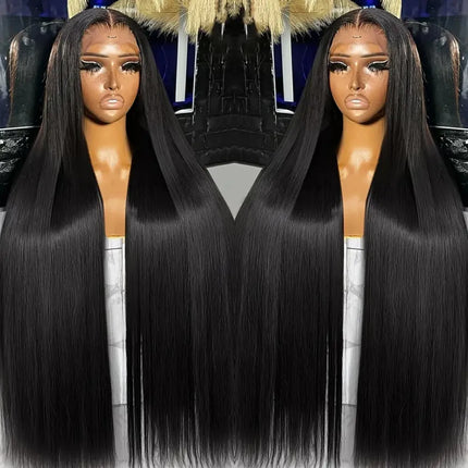 Straight Lace Front Wigs Human Hair 250% Density 13x4 Full Frontal Transparent HD Lace Wig Glueless Wigs 13x6 Lace Frontal Wigs