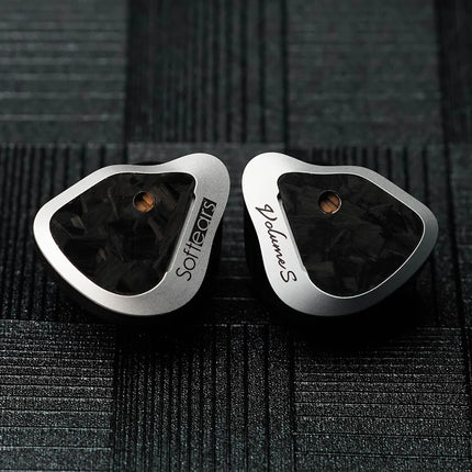 Softears VolumeS / Volume S 2DD +2BA Hybrid Drivers In-ear Monitor Earphones Two Tuning Modes 3.5mm+4.4mm Interchangeable Plugs