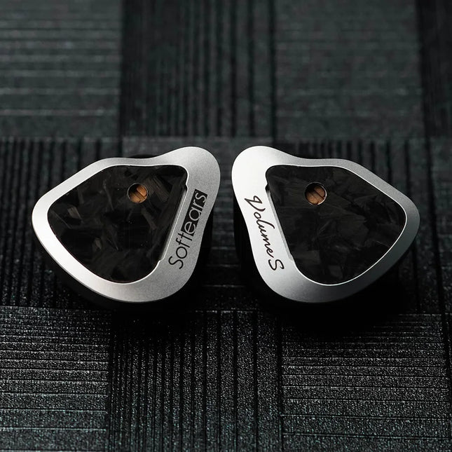 Softears VolumeS / Volume S 2DD +2BA Hybrid Drivers In-ear Monitor Earphones Two Tuning Modes 3.5mm+4.4mm Interchangeable Plugs