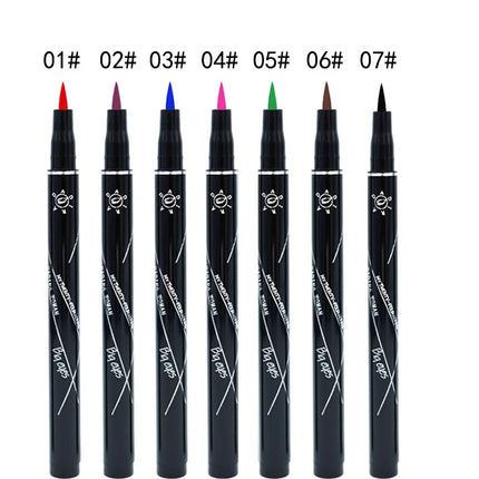 Luxurious Waterproof Long-Wearing Liquid Eyeliner - Smudge-Resistant, Transfer-Proof, Quick-Drying Perfect For Everyday Use
