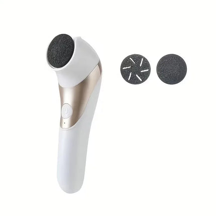 Electric Foot Grinder Rechargeable Callus Remover 2 Speed USB Pedicure Device for Thick Hard Dry Skin Heels Care