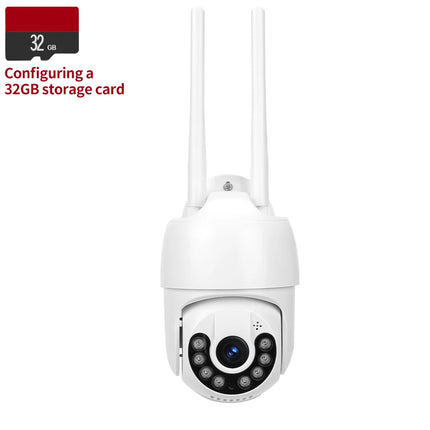 2MP outdoor wireless WIFI surveillance camera full-color night vision CCTV baby monitor two-way voice automatic tracking ICSEE