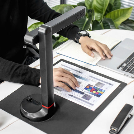 NETUM Book Scanner T101 Autofocus Document Scanner Max A4 A3 Size with Smart OCR Led Table Desk Lamp for Family Home Office