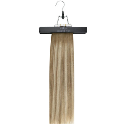 Moresoo Blonde Tape in Hair Extensions Human Hair Natural Straight Seamless Invisible Tape Remy Brazilian Hair for Beauty
