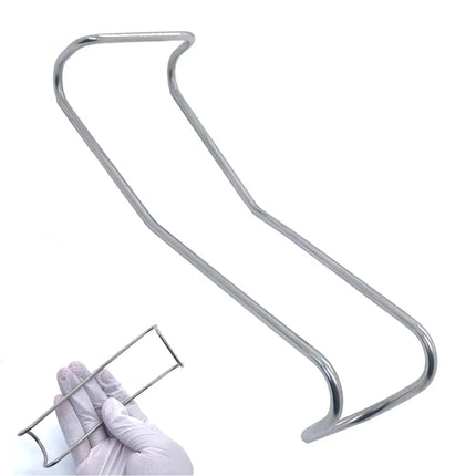 2pcs Autoclavable Dental Mouth Retractor, Stainless Steel Cheek Lip Retractor for Dental Implant Surgery & Orthodontic Tools