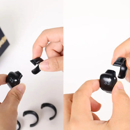 Weslamic new arrivals electronics itasbih ring black tasbeeh counter zikr smart ring electronics product hajj and umrah prayer