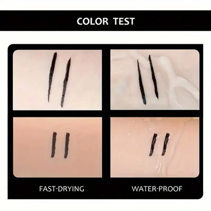 Waterproof Matte Liquid Eyeliner | Smoky Eye, Easy-to-Apply, Long-Lasting, Black