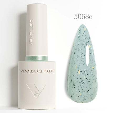VENALISA 10ml Nail Gel Polish 108Colors HEMA/TPO Free UV LED SoakOff Long Lasting High Gloss Base TopCoat for Salon DIY Manicure