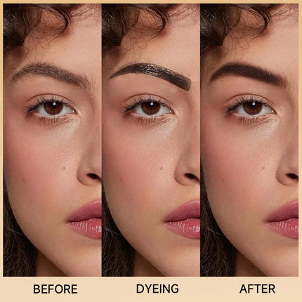 Long-Lasting Eyebrow Tint Gel, Waterproof, Semi-Permanent, Quick-Dry Transfer, Eyebrow Tattoo Beauty Cream, All Skin Types
